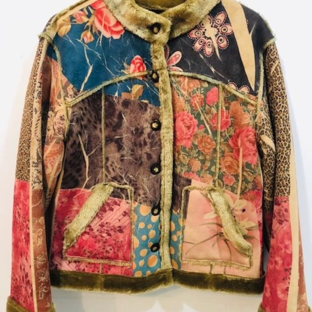 Bohemian style winter coat